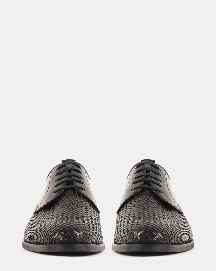 DONNIS BLACK LEATHER - Men's Shoes - Steve Madden Canada