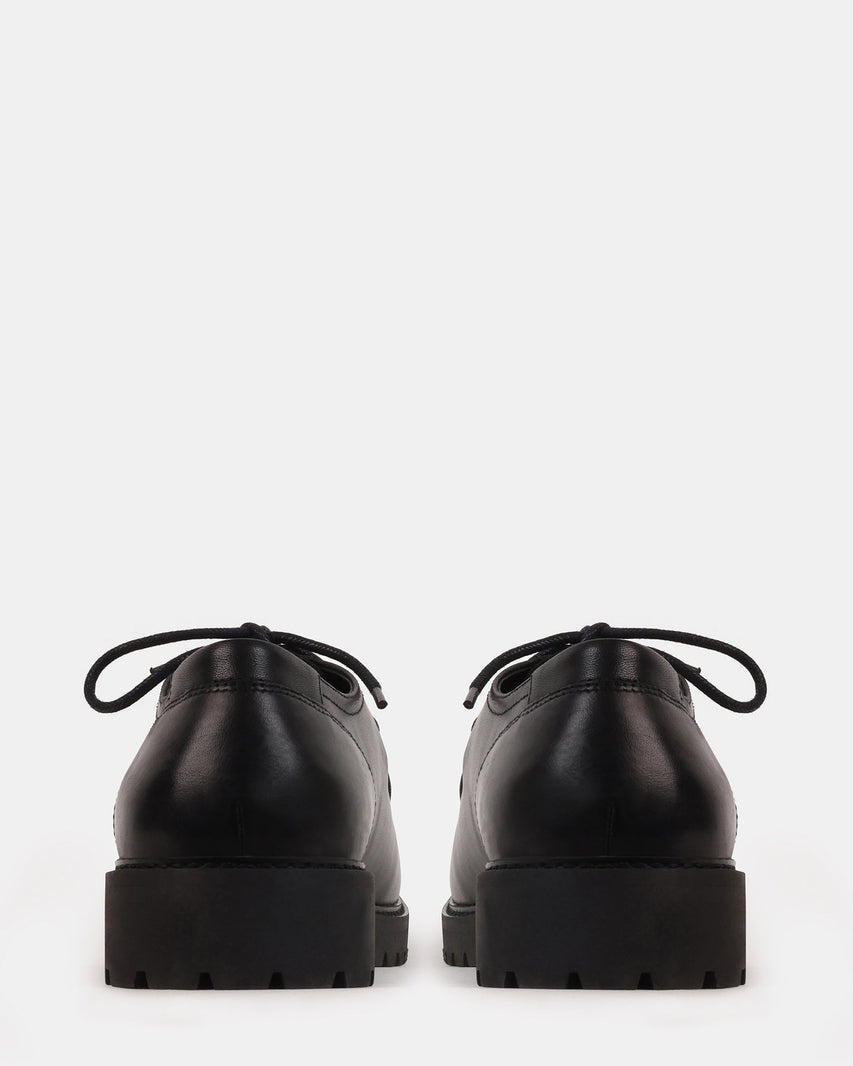 ELROYY BLACK LEATHER - Men's Shoes - Steve Madden Canada