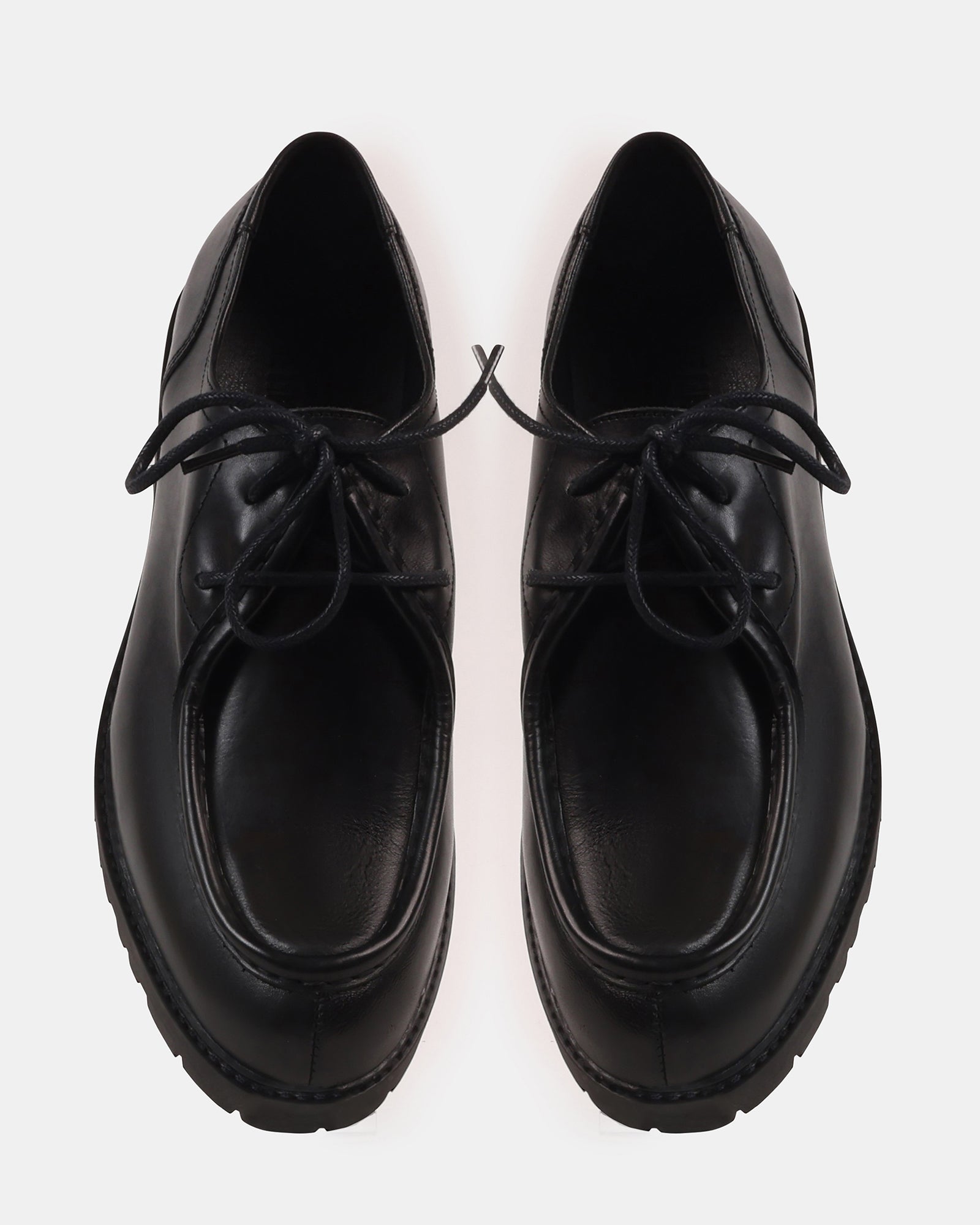 ELROYY BLACK LEATHER - Men's Shoes - Steve Madden Canada