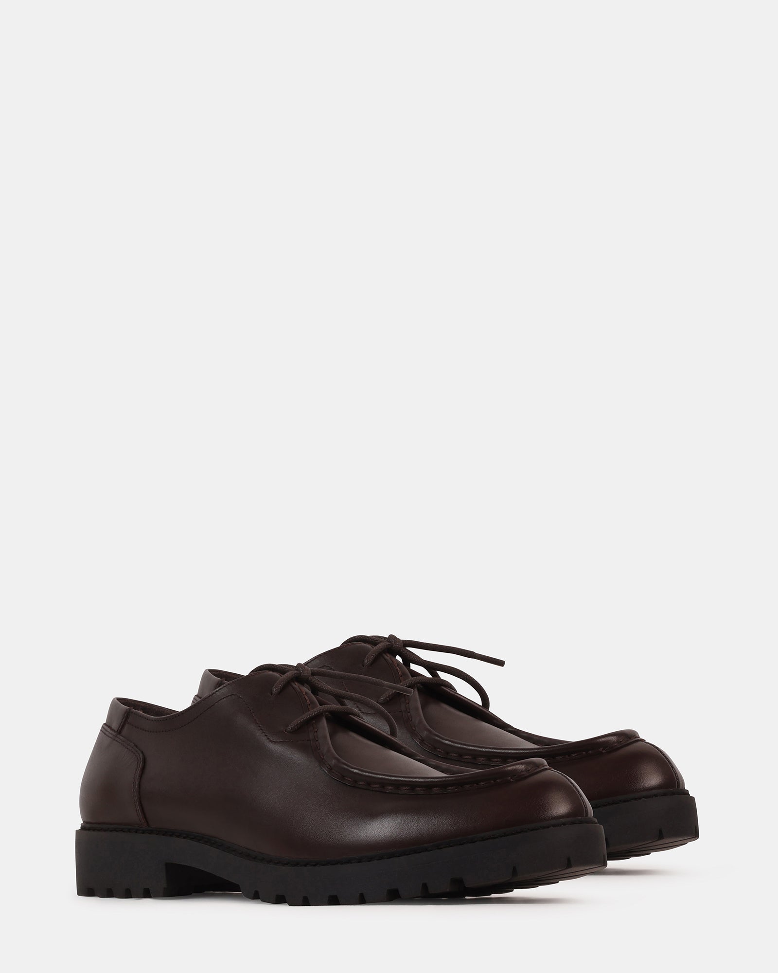 ELROYY BROWN LEATHER - Men's Shoes - Steve Madden Canada
