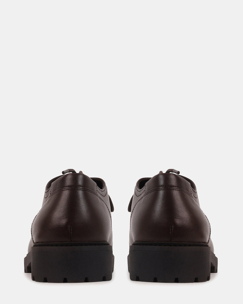 ELROYY BROWN LEATHER - Men's Shoes - Steve Madden Canada