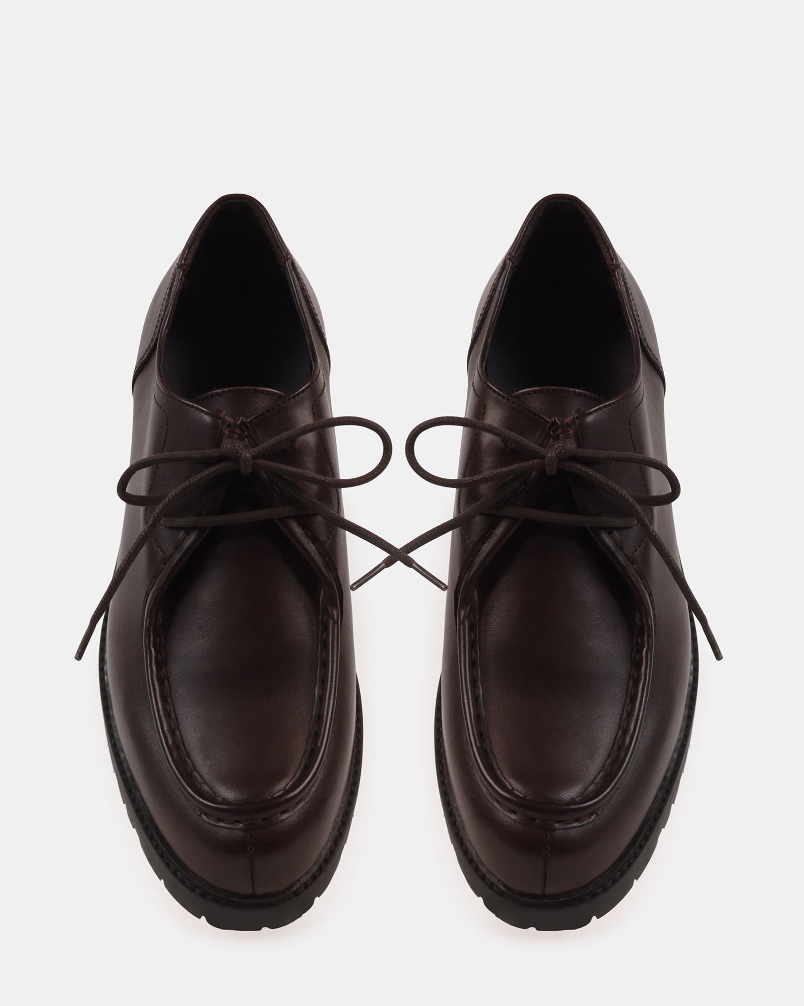 ELROYY BROWN LEATHER - Men's Shoes - Steve Madden Canada
