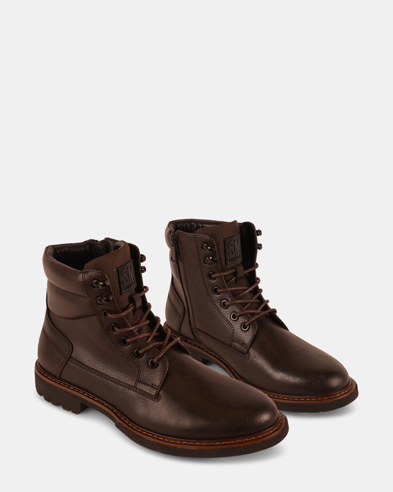 FREDDO BROWN LEATHER - Men's Shoes - Steve Madden Canada