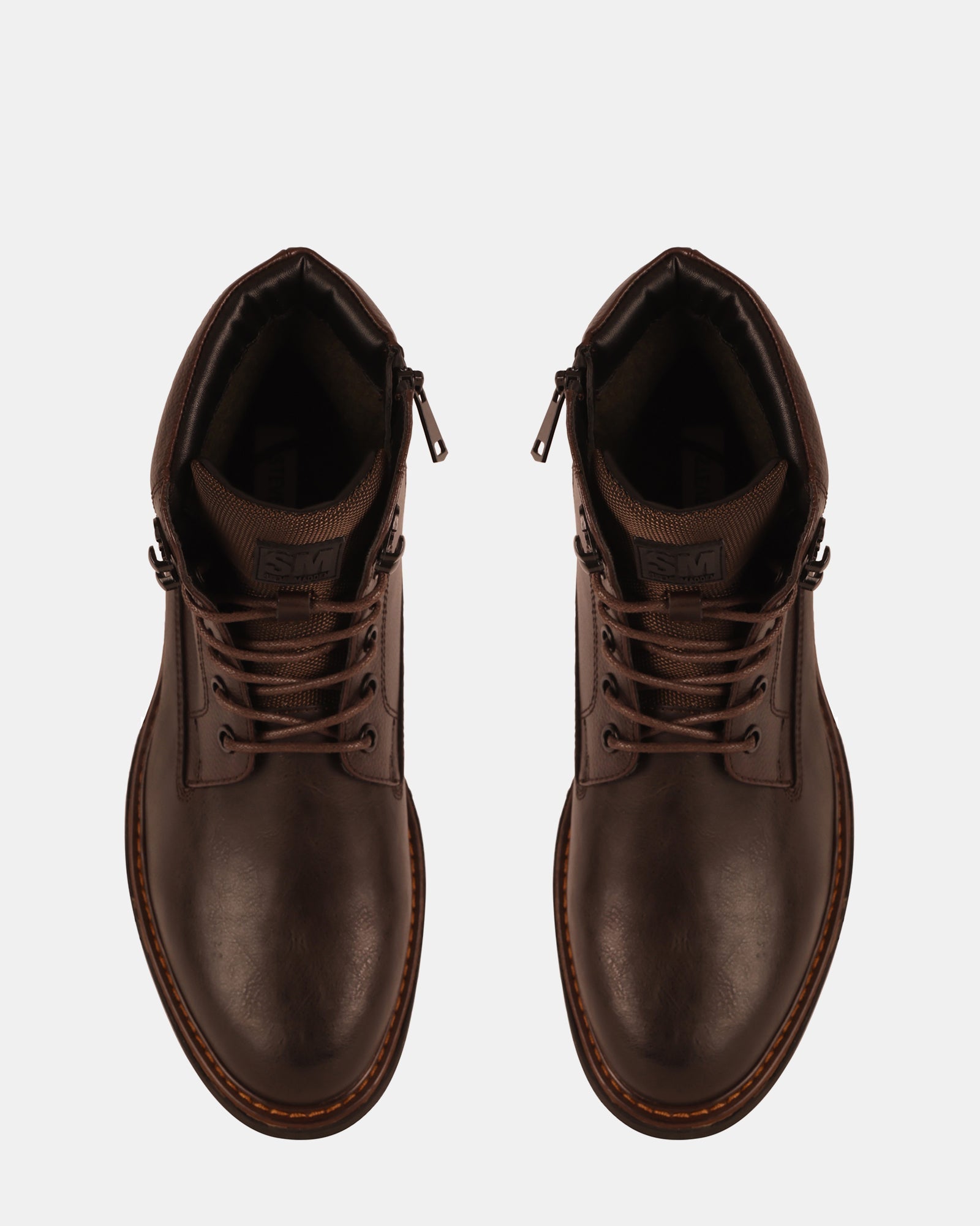 FREDDO BROWN LEATHER - Men's Shoes - Steve Madden Canada