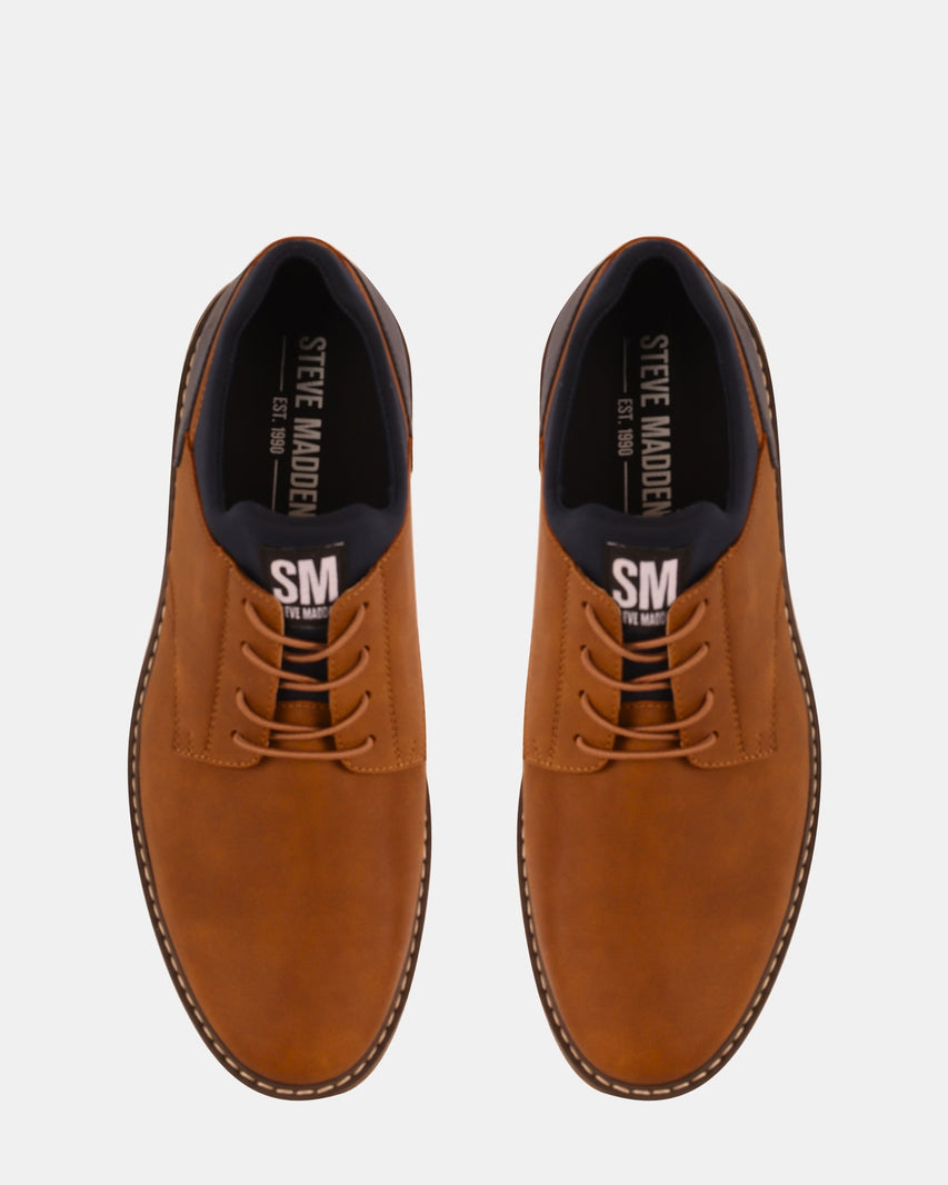 GUNTHER COGNAC - Men's Shoes - Steve Madden Canada