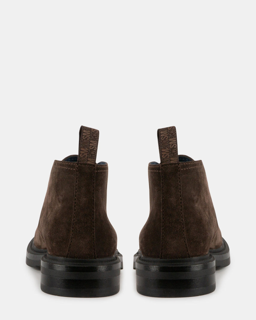 HARPERR BROWN SUEDE - Men's Shoes - Steve Madden Canada