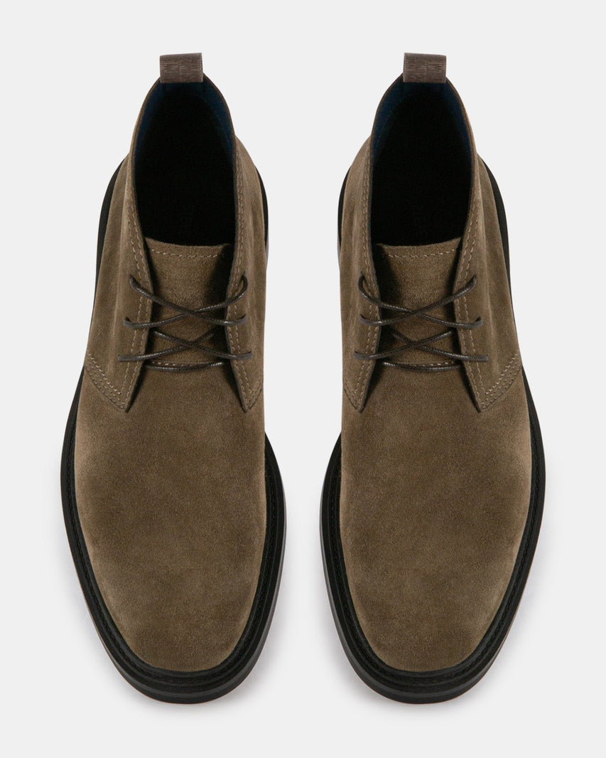 HARPERR KHAKI SUEDE - Men's Shoes - Steve Madden Canada