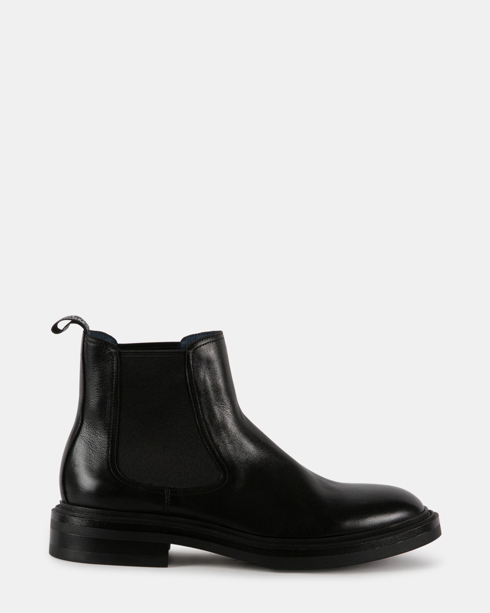 HATTON BLACK LEATHER - Men's Shoes - Steve Madden Canada