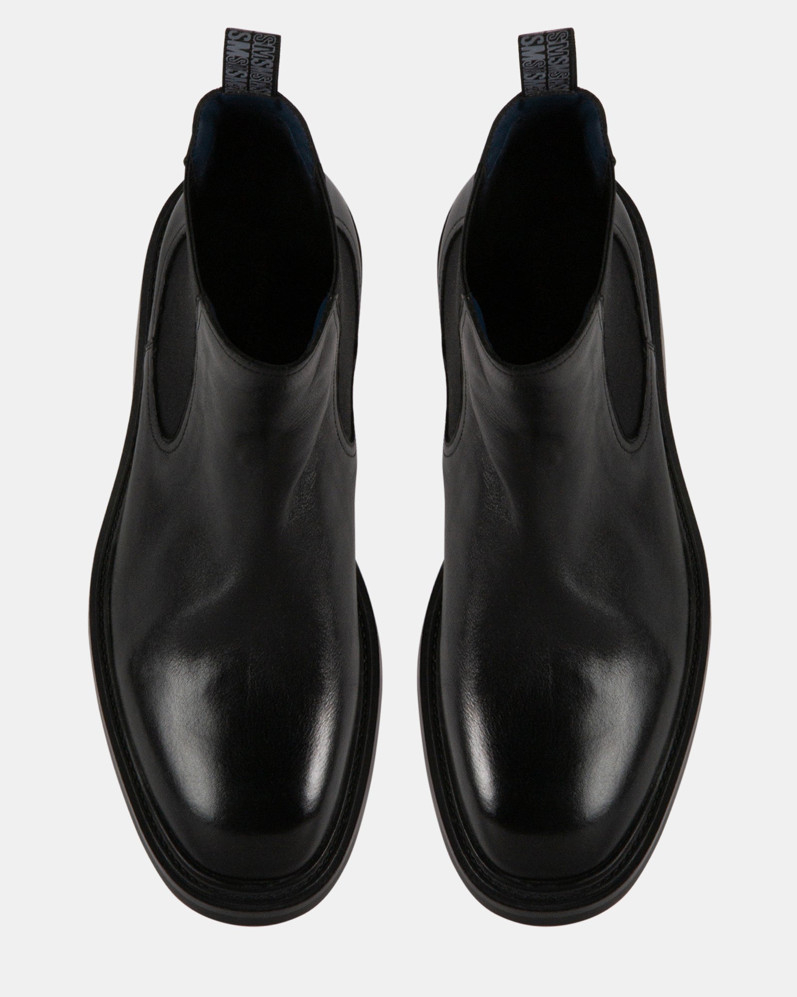 HATTON BLACK LEATHER - Men's Shoes - Steve Madden Canada