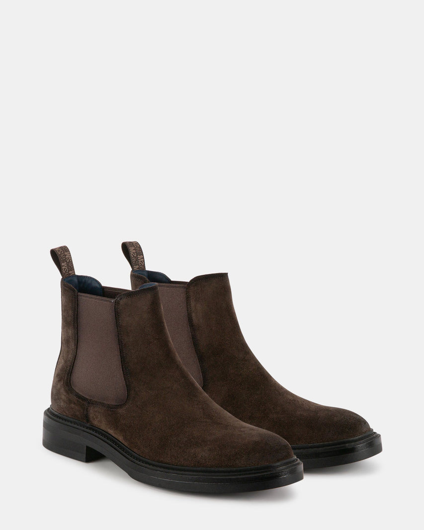 HATTON BROWN SUEDE - Men's Shoes - Steve Madden Canada