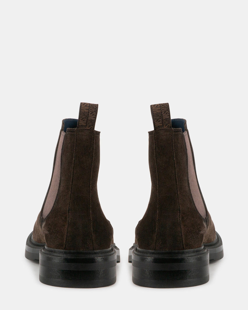 HATTON BROWN SUEDE - Men's Shoes - Steve Madden Canada