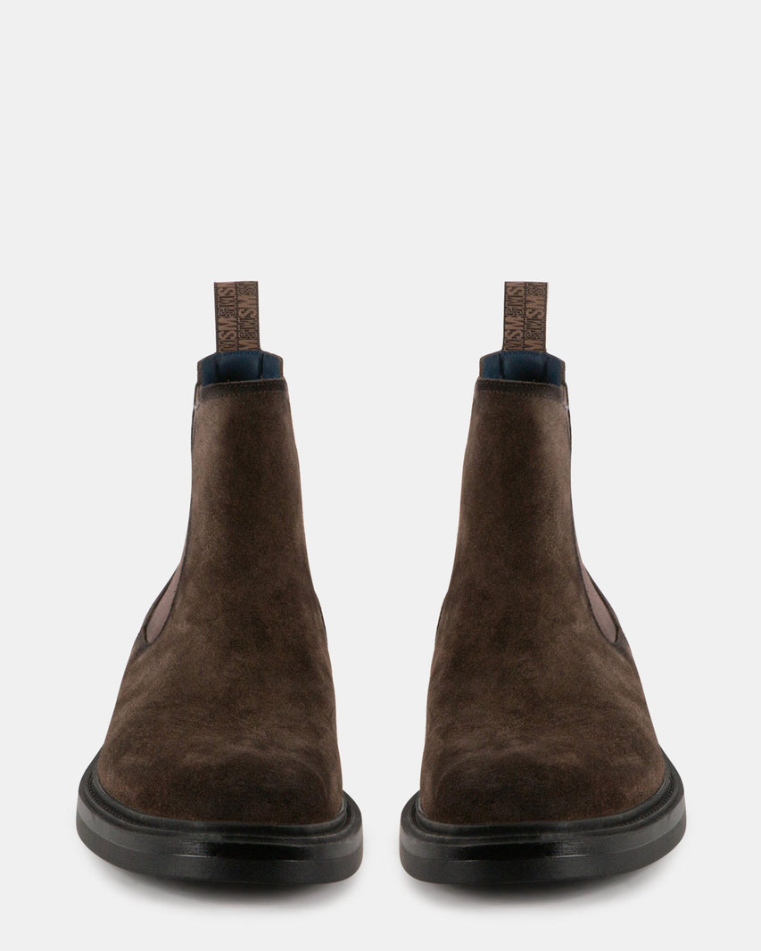 HATTON BROWN SUEDE - Men's Shoes - Steve Madden Canada