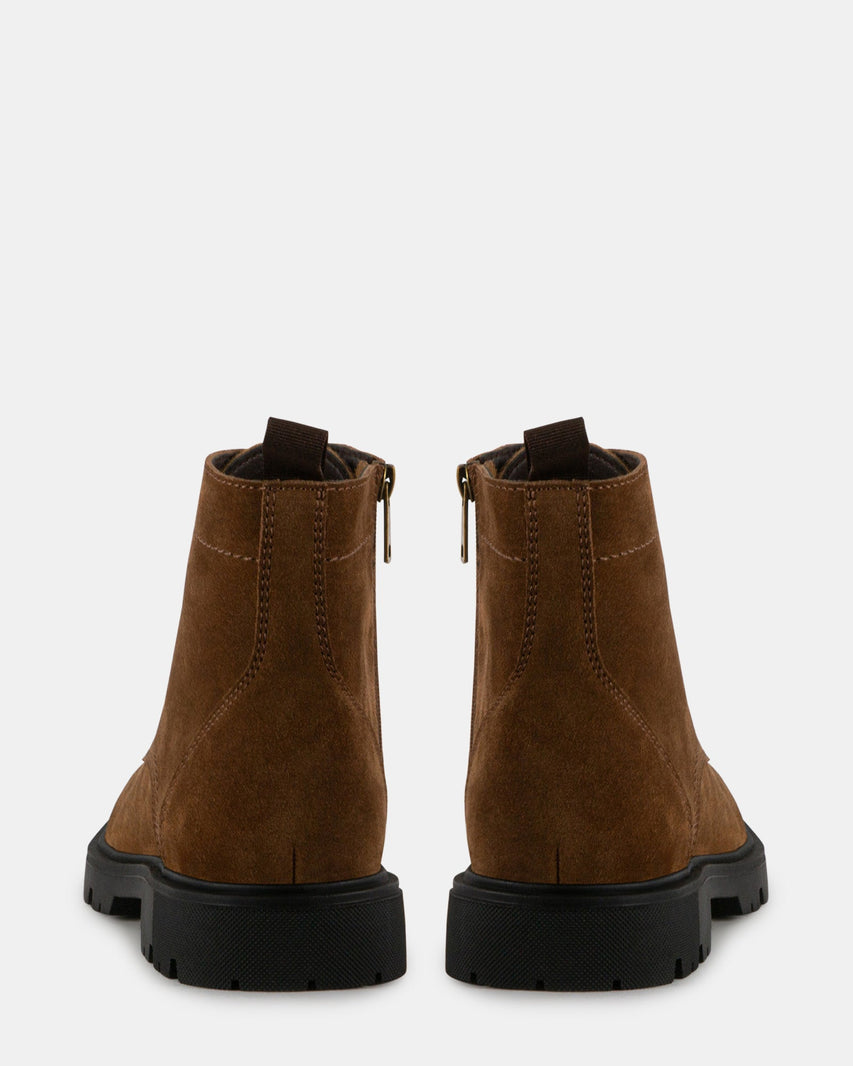 HEATHROW TOBACCO SUEDE - Men's Shoes - Steve Madden Canada