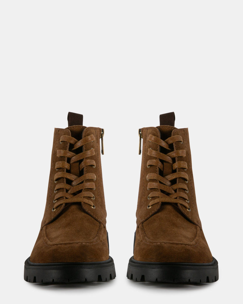 HEATHROW TOBACCO SUEDE - Men's Shoes - Steve Madden Canada
