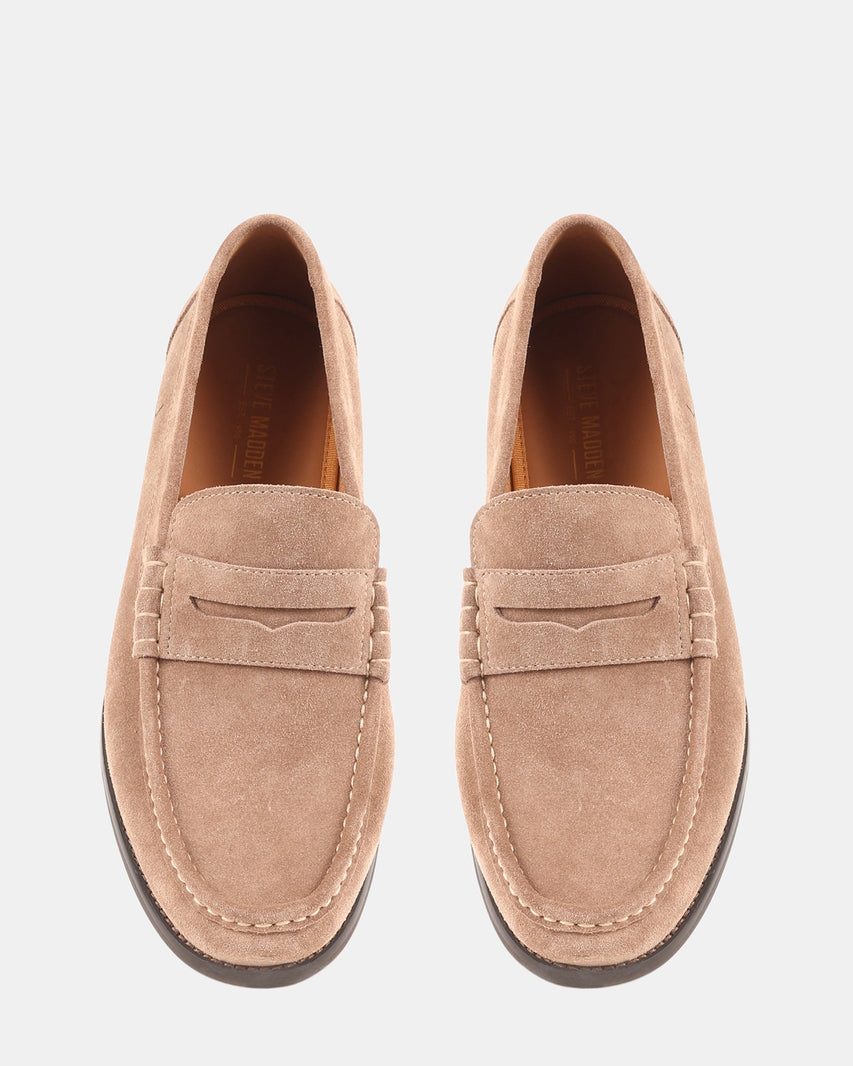 HETTICK TAUPE SUEDE - Men's Shoes - Steve Madden Canada