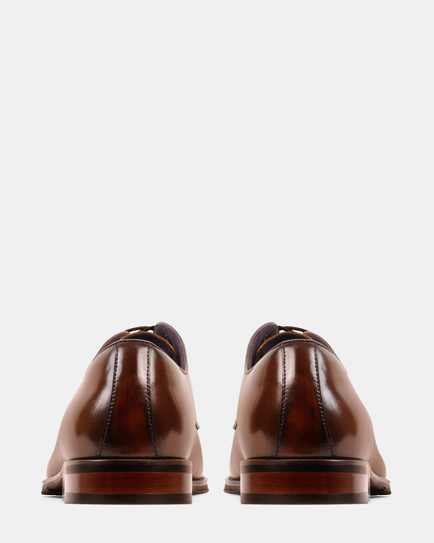 KERIAN TAN LEATHER - Men's Shoes - Steve Madden Canada