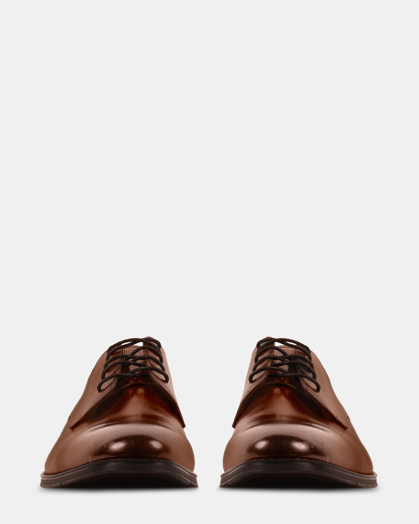 KERIAN TAN LEATHER - Men's Shoes - Steve Madden Canada