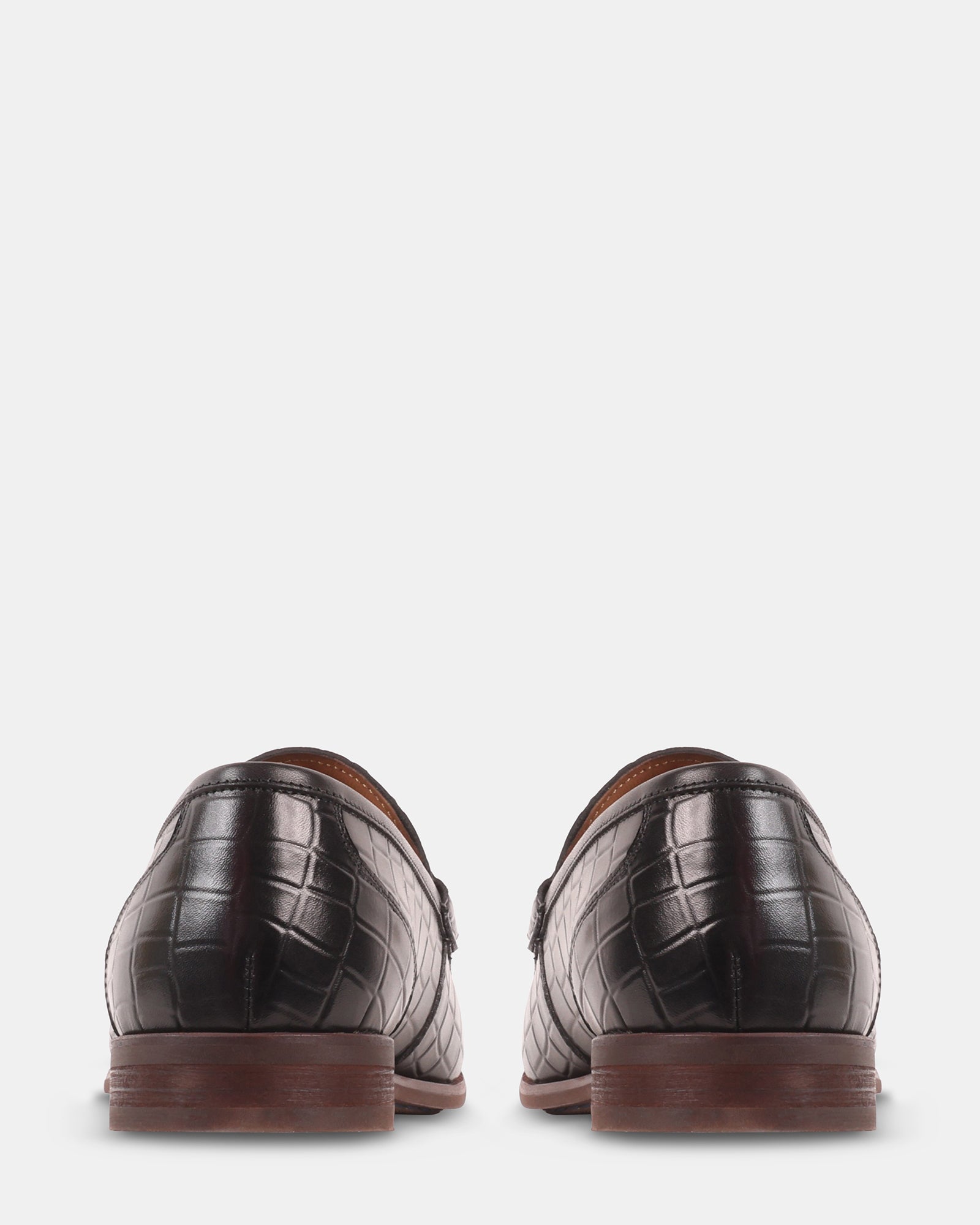 KLINE BLACK LEATHER - Men's Shoes - Steve Madden Canada