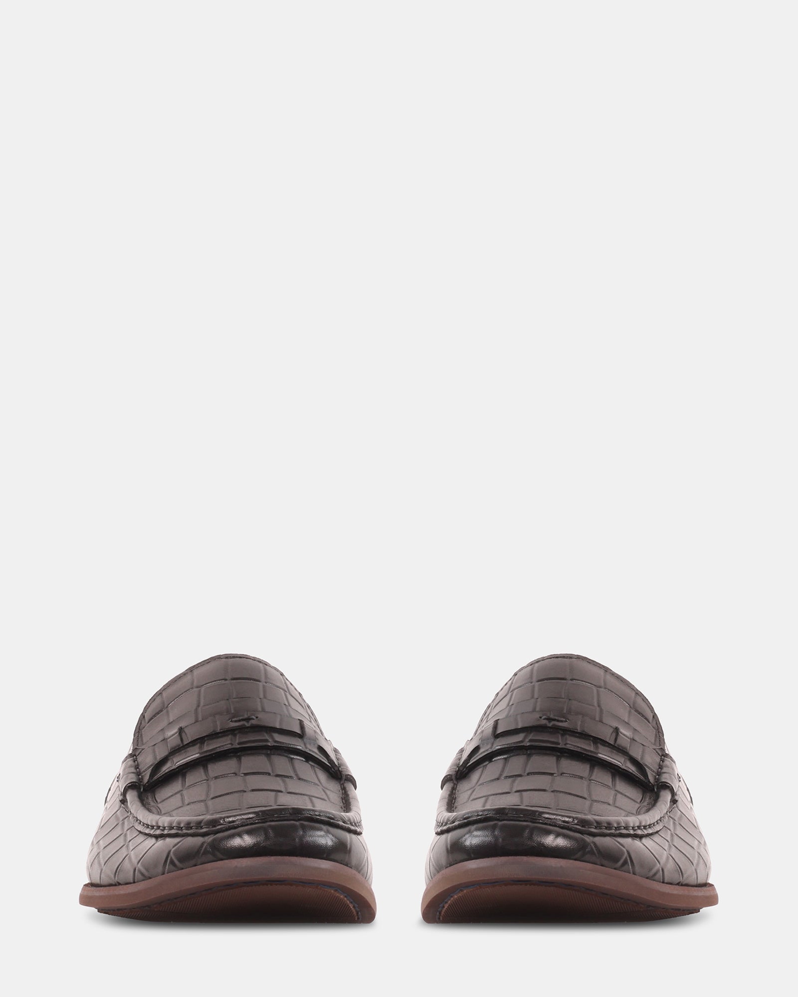 KLINE BLACK LEATHER - Men's Shoes - Steve Madden Canada