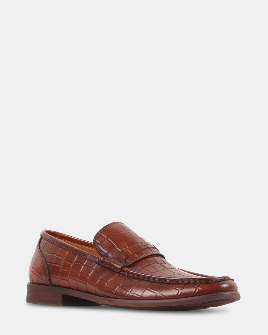 KLINE TAN LEATHER - Men's Shoes - Steve Madden Canada