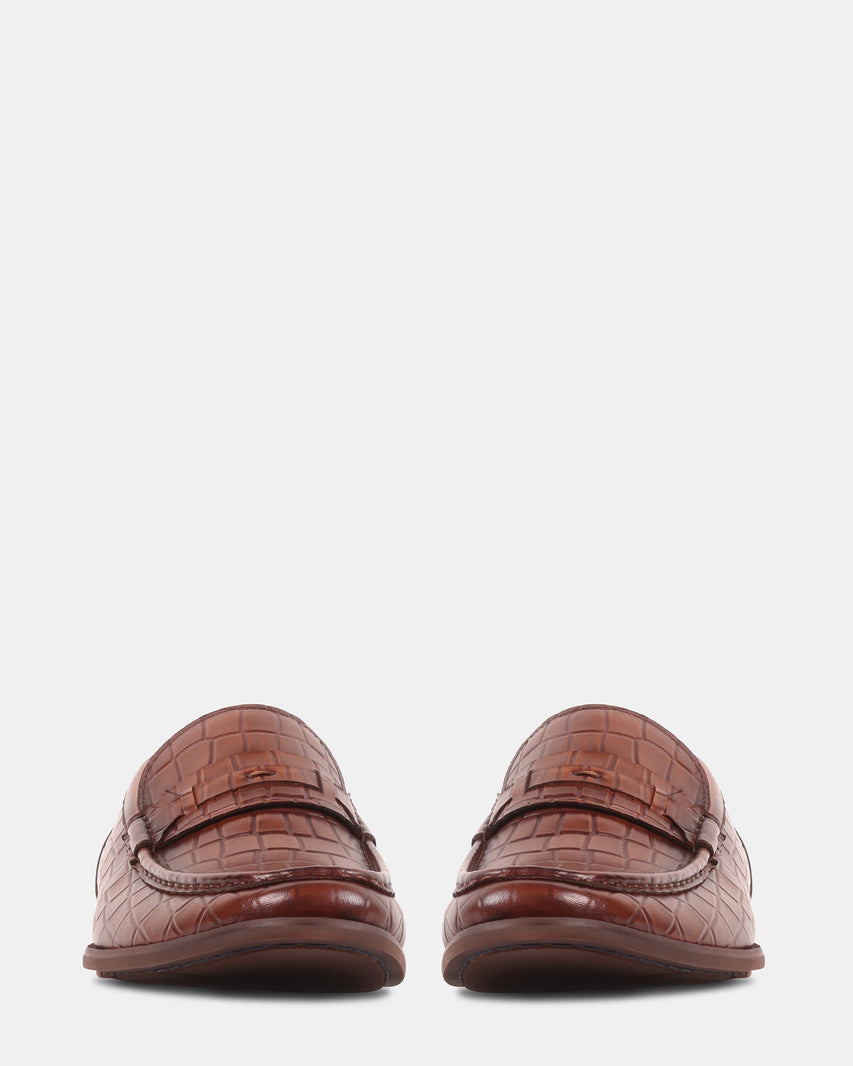KLINE TAN LEATHER - Men's Shoes - Steve Madden Canada