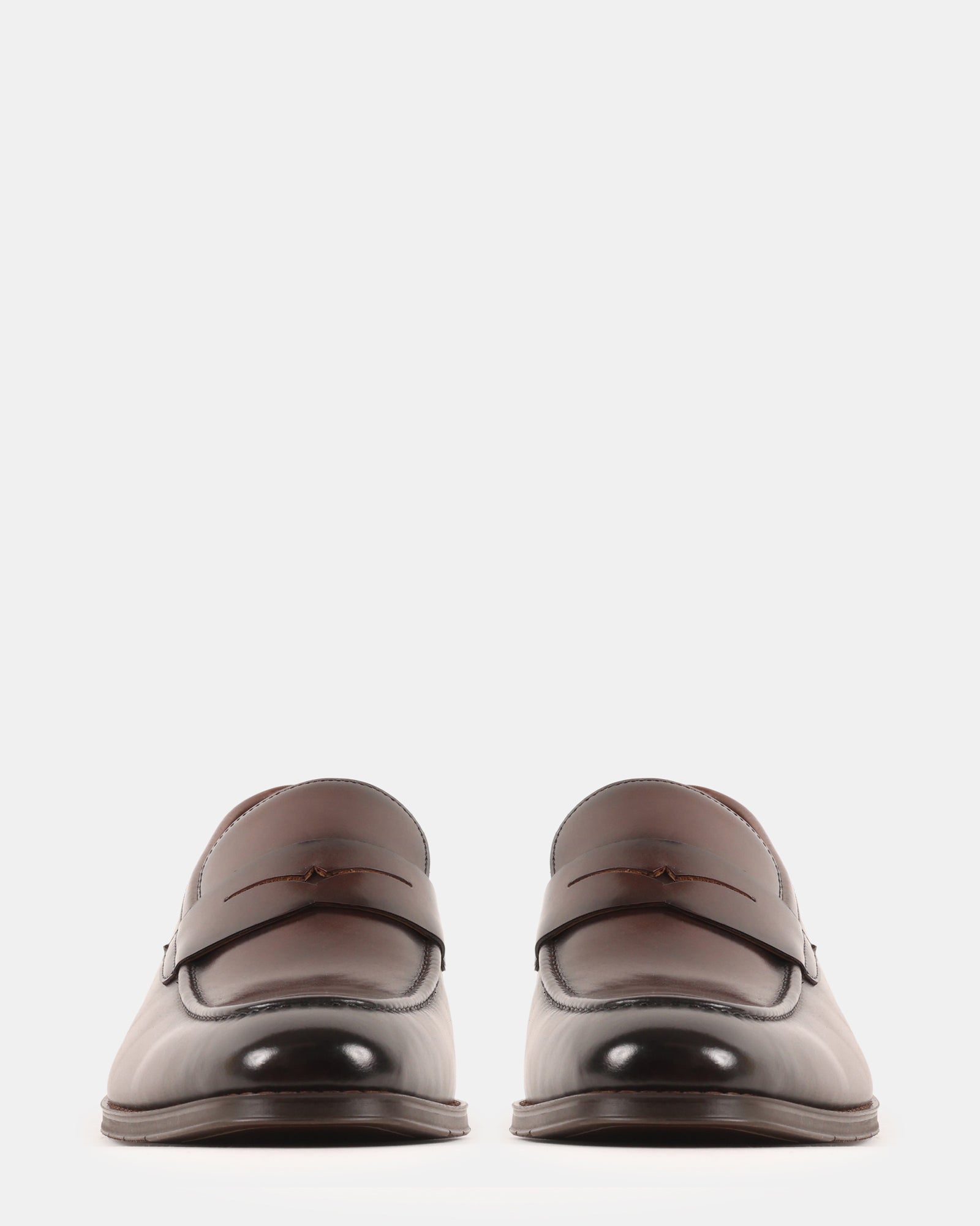 KNIES BROWN LEATHER - Men's Shoes - Steve Madden Canada