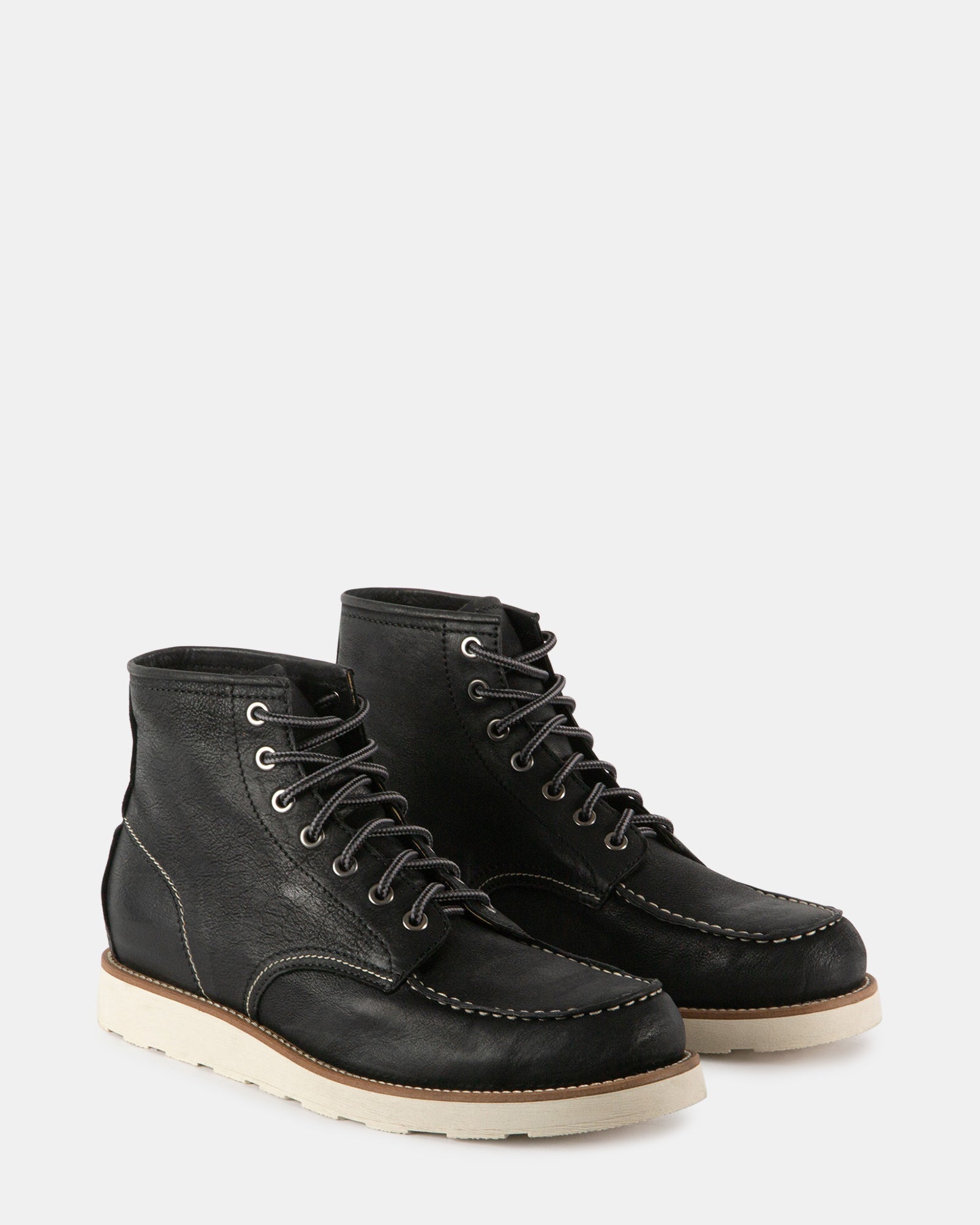 KROSS BLACK LEATHER - Men's Shoes - Steve Madden Canada