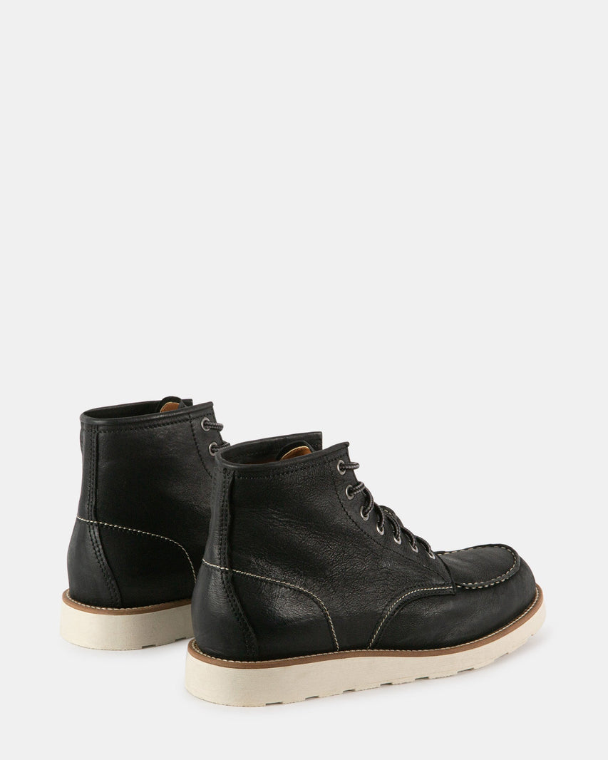 KROSS BLACK LEATHER - Men's Shoes - Steve Madden Canada