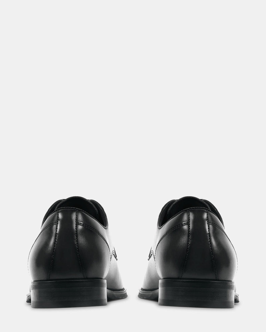 KRUISE BLACK LEATHER - Men's Shoes - Steve Madden Canada