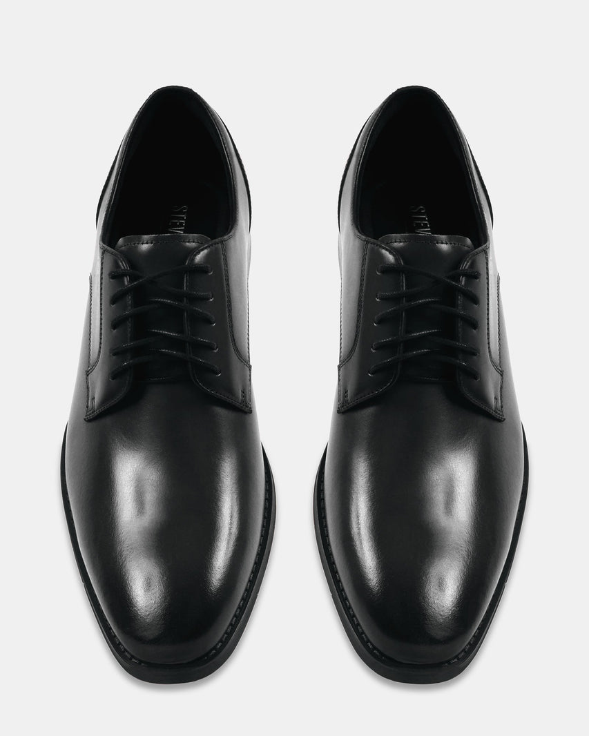 KRUISE BLACK LEATHER - Men's Shoes - Steve Madden Canada