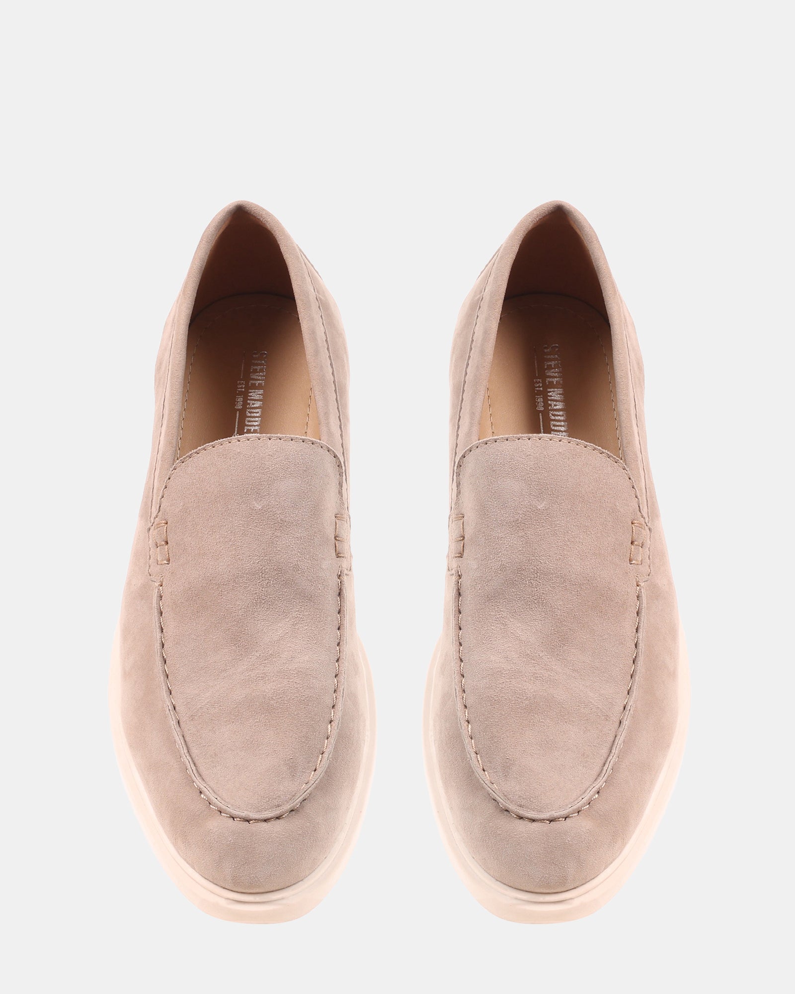 LARRY TAUPE SUEDE - Men's Shoes - Steve Madden Canada