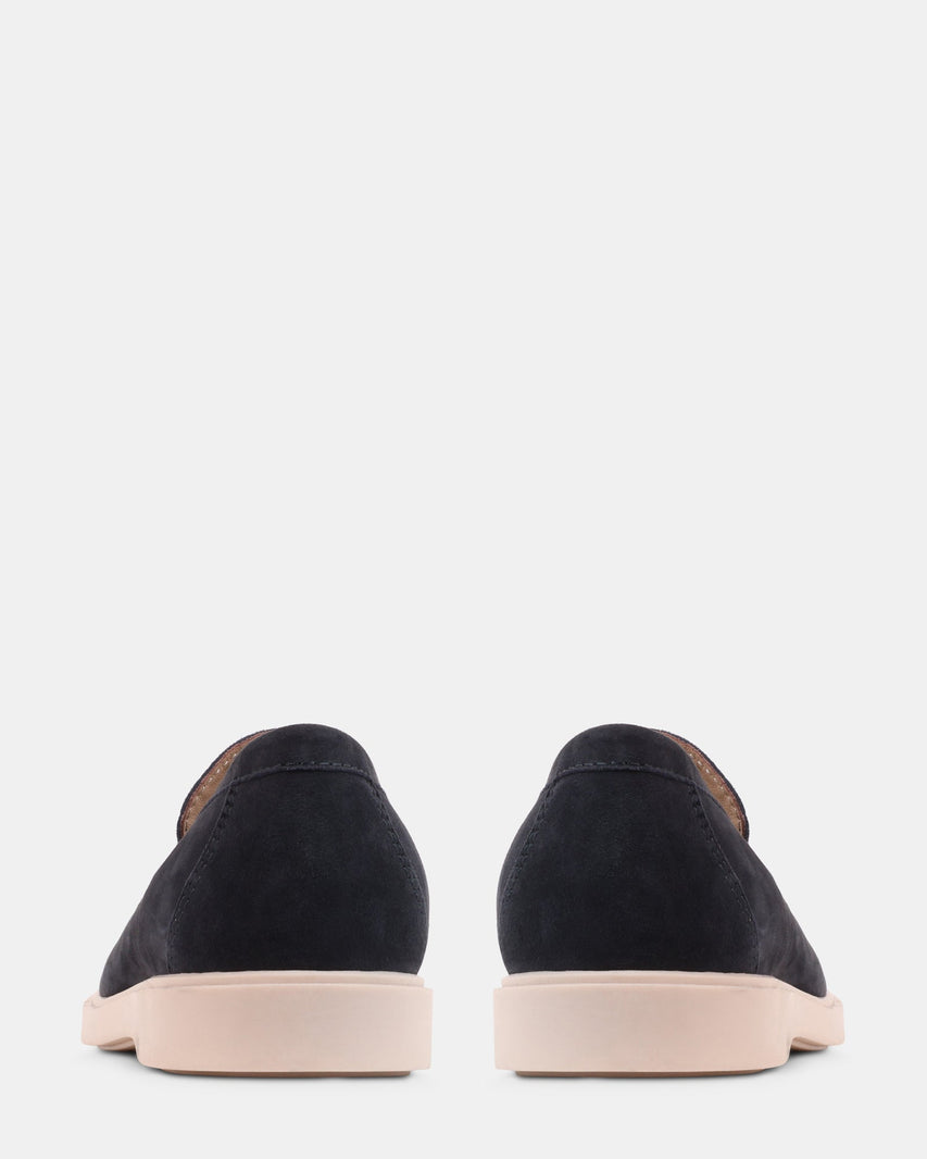 LARRY NAVY SUEDE - Men's Shoes - Steve Madden Canada