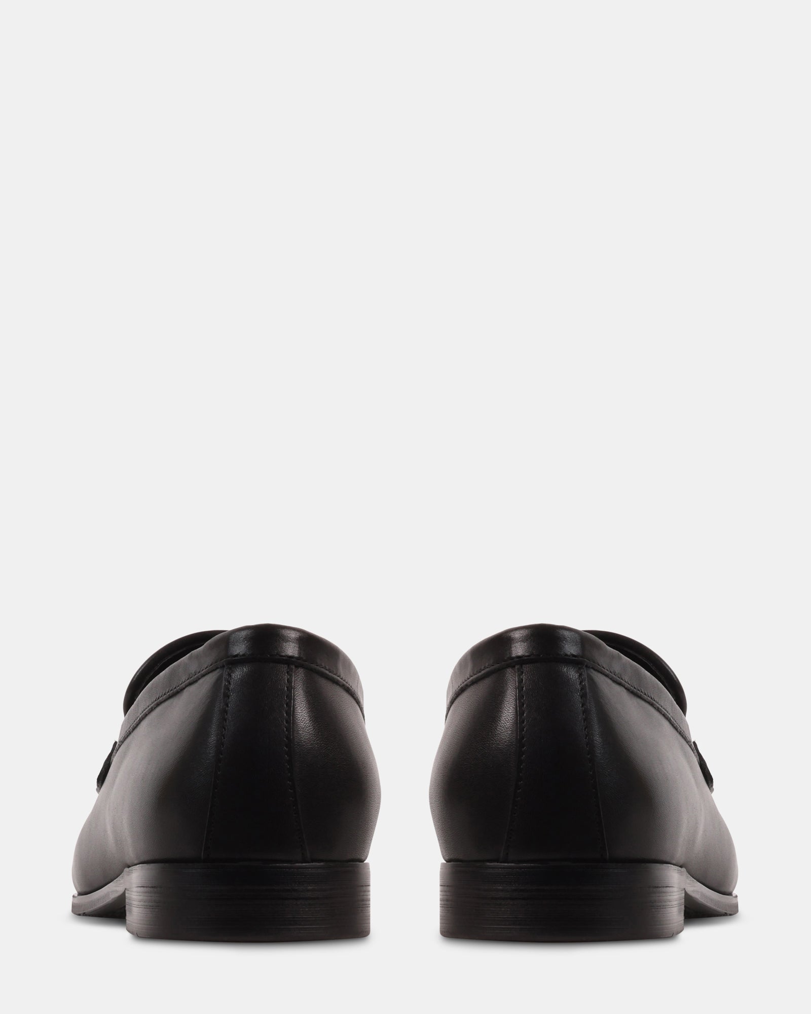 LEONARDO BLACK LEATHER - Men's Shoes - Steve Madden Canada