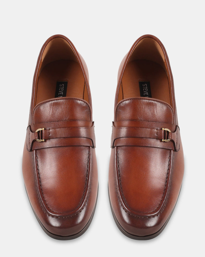 LEONARDO TAN LEATHER - Men's Shoes - Steve Madden Canada