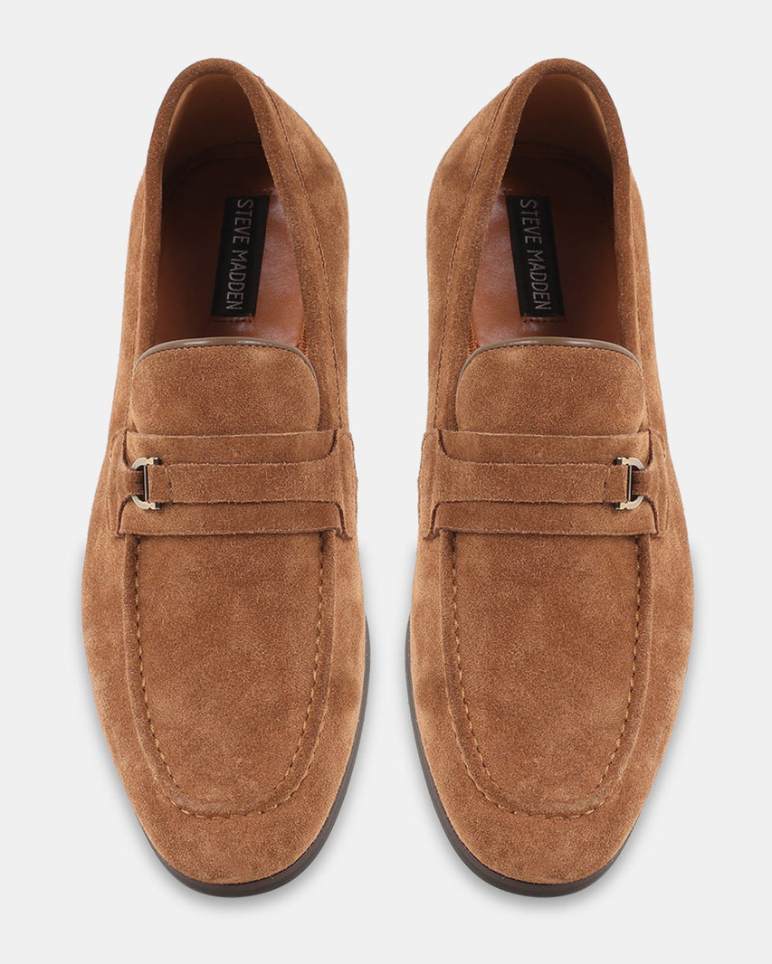 LEONARDO TAUPE SUEDE - Men's Shoes - Steve Madden Canada