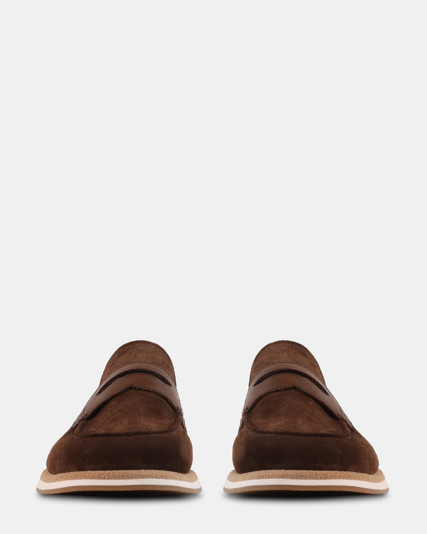 MARCUS KHAKI SUEDE - Men's Shoes - Steve Madden Canada