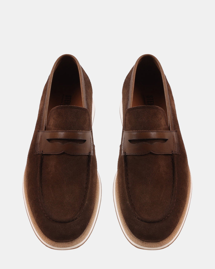 MARCUS KHAKI SUEDE - Men's Shoes - Steve Madden Canada