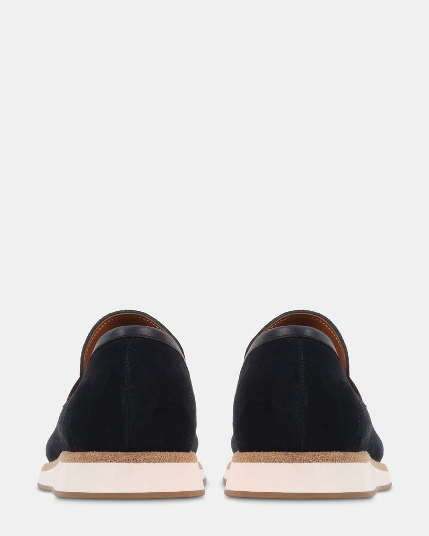 MARCUS NAVY SUEDE - Men's Shoes - Steve Madden Canada
