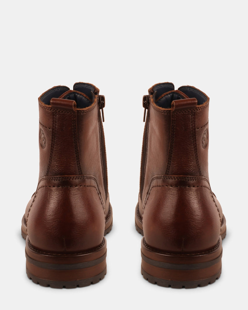 MATHESON BROWN LEATHER - Men's Shoes - Steve Madden Canada