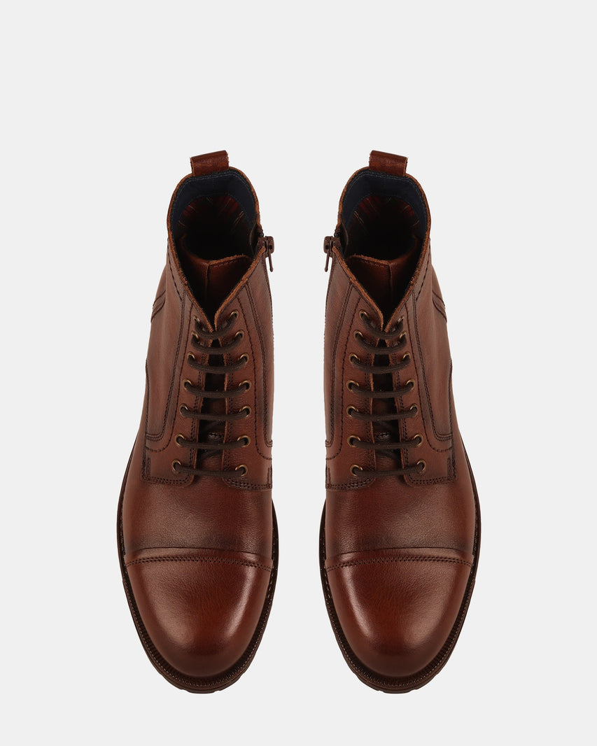MATHESON BROWN LEATHER - Men's Shoes - Steve Madden Canada
