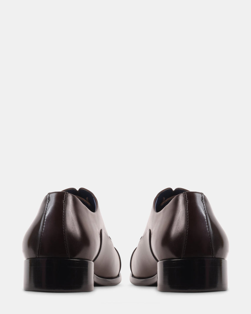 MORIATTI BROWN LEATHER - Men's Shoes - Steve Madden Canada