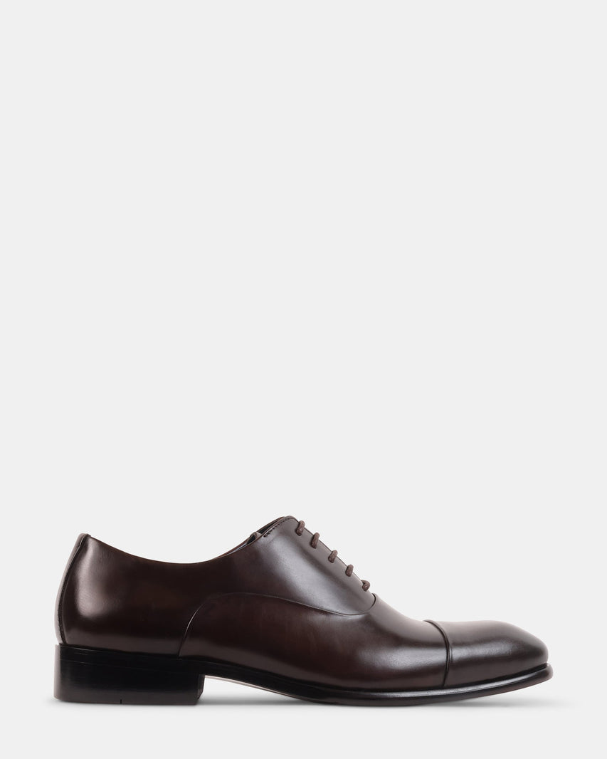 MORIATTI BROWN LEATHER - Men's Shoes - Steve Madden Canada