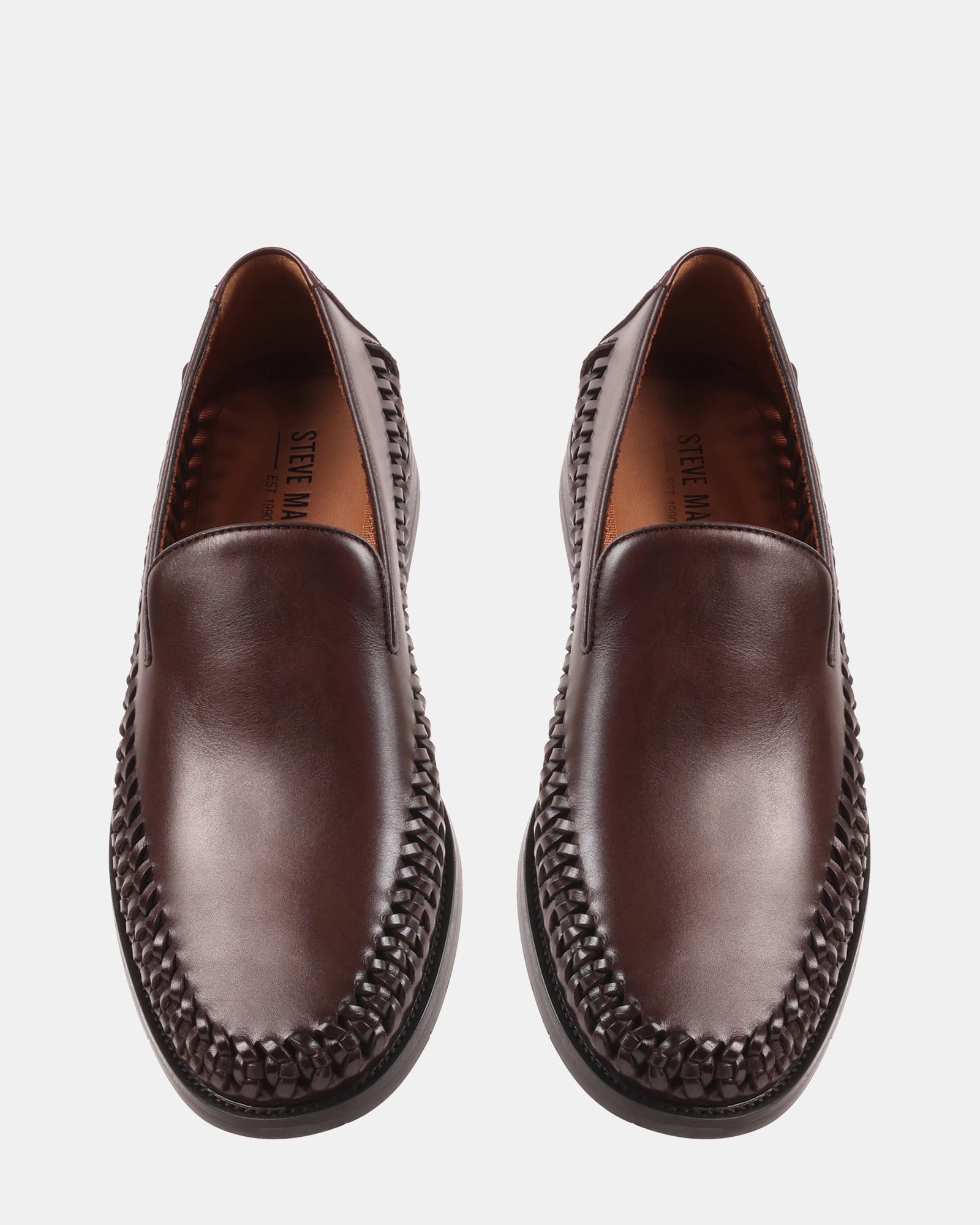 NEWBURY BROWN LEATHER - Men's Shoes - Steve Madden Canada