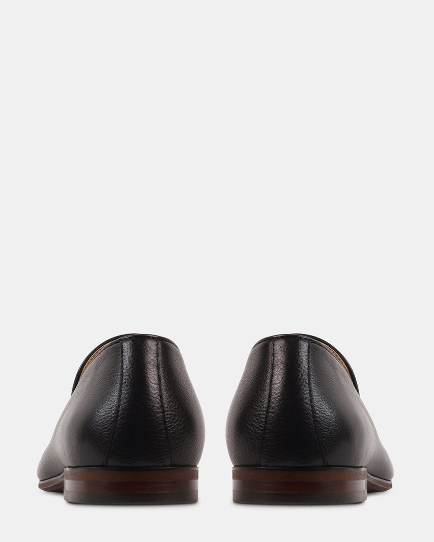 ORLO BLACK LEATHER - Men's Shoes - Steve Madden Canada