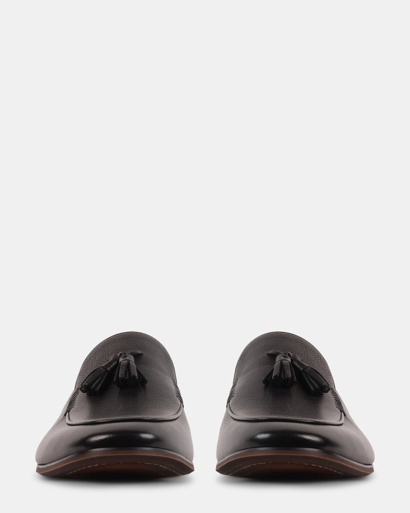 ORLO BLACK LEATHER - Men's Shoes - Steve Madden Canada