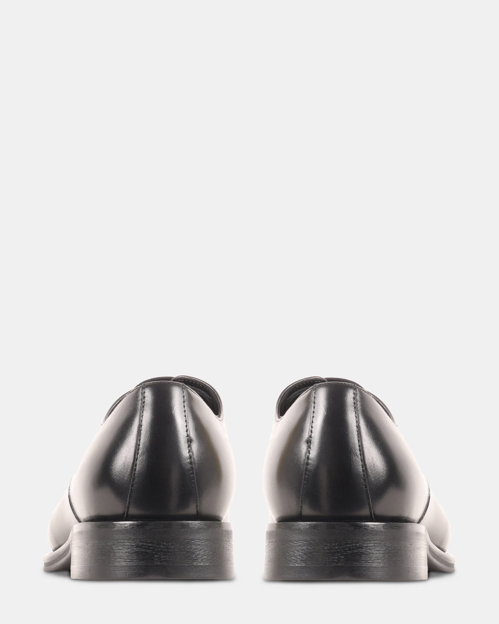 PELICANE BLACK LEATHER - Men's Shoes - Steve Madden Canada