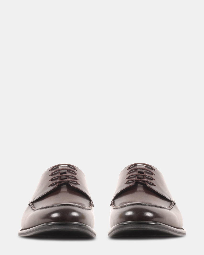PELICANE BROWN LEATHER - Men's Shoes - Steve Madden Canada