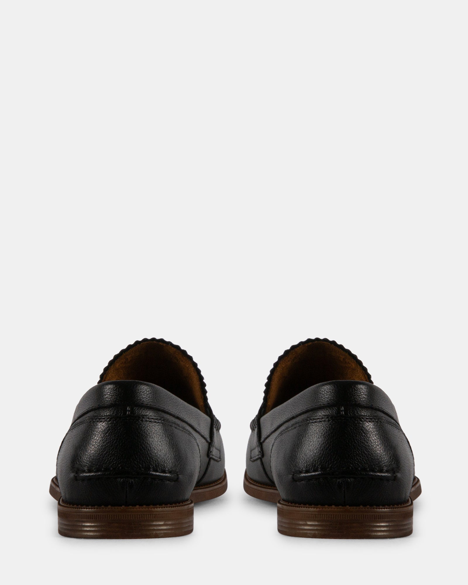 RAMSEE-L BLACK LEATHER - Men's Shoes - Steve Madden Canada