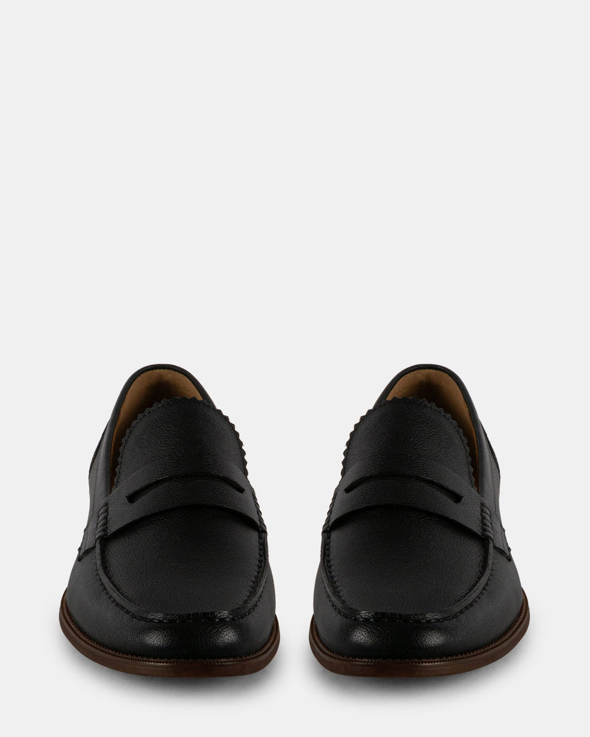 RAMSEE-L BLACK LEATHER - Men's Shoes - Steve Madden Canada