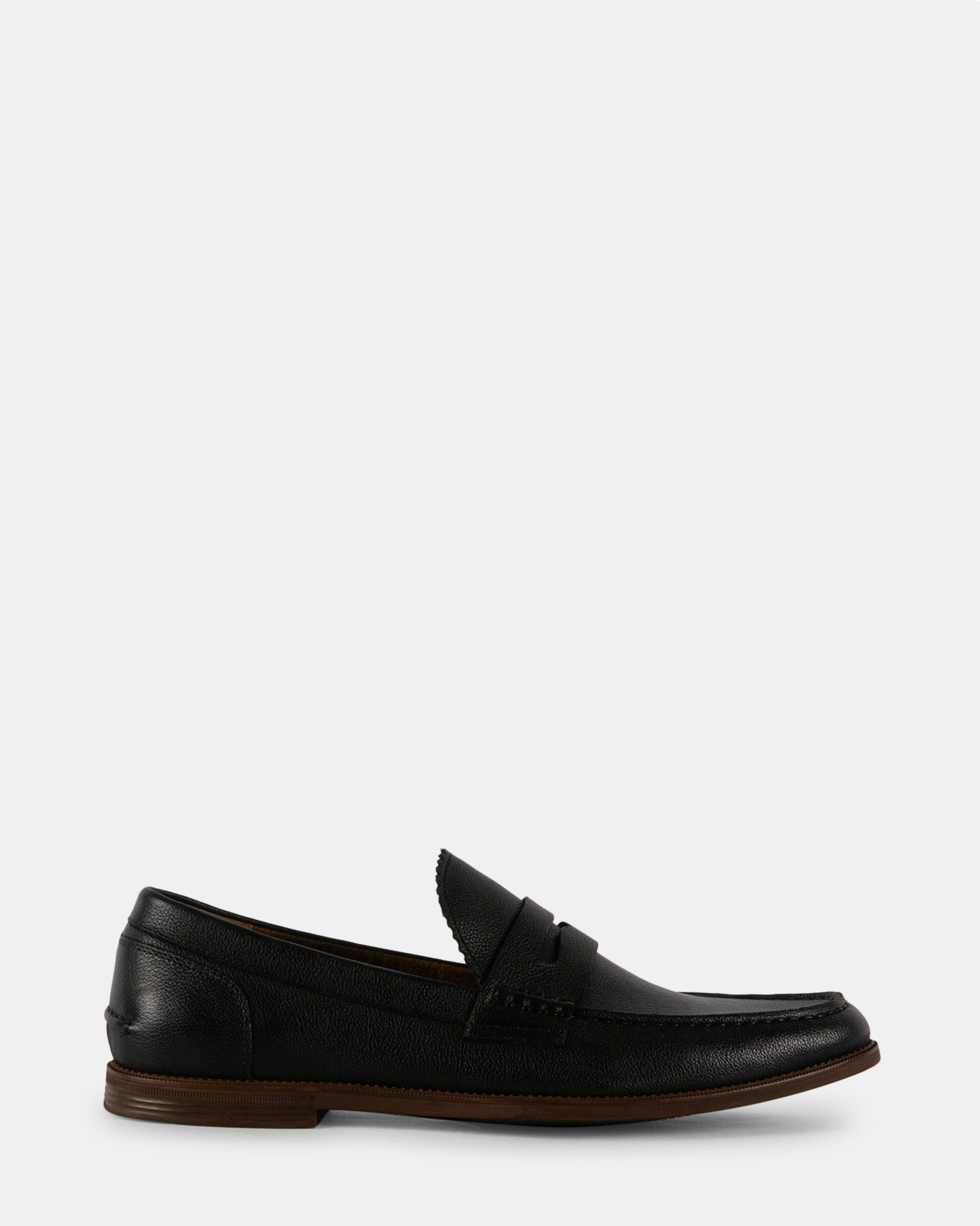 RAMSEE-L BLACK LEATHER - Men's Shoes - Steve Madden Canada